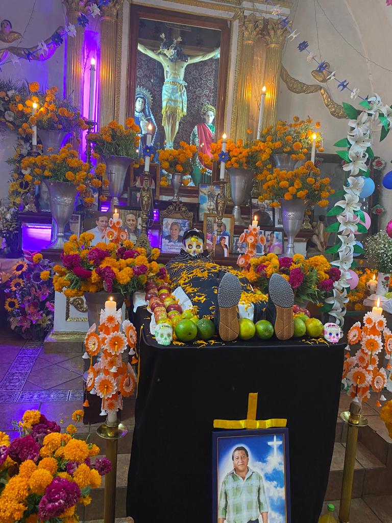 Day of the Dead Ofrenda in Ocotepec