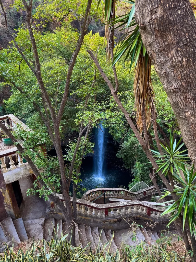 San Anton Waterfall in Cuernavaca Morelos Mexico (Salto de San Anton)