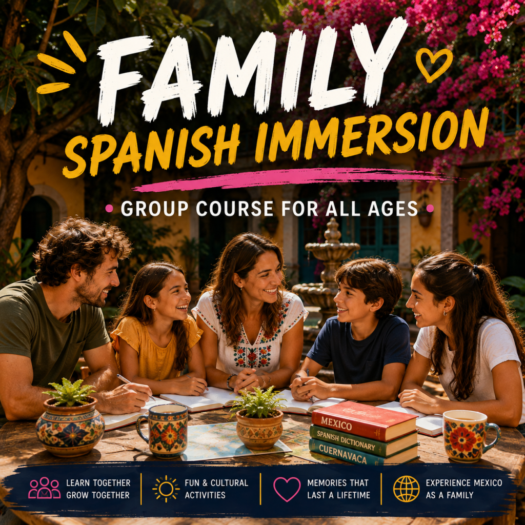 Family Spanish immersion program in Mexico