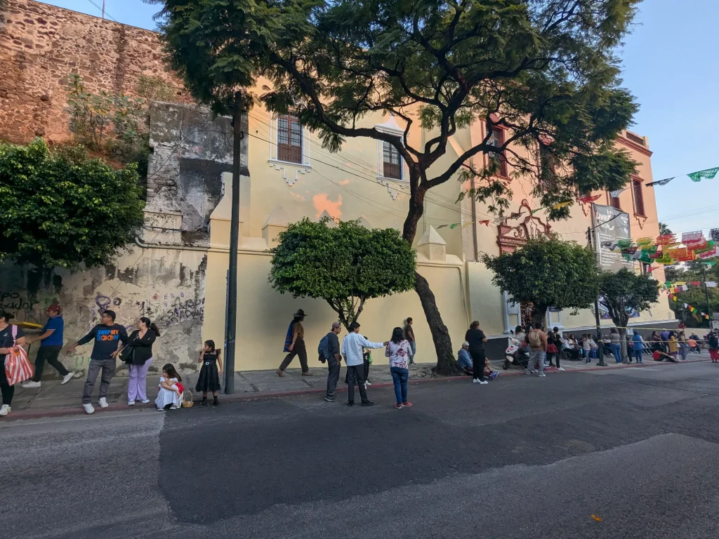 Beautiful Cuernavaca Colonial Architecture and Trees