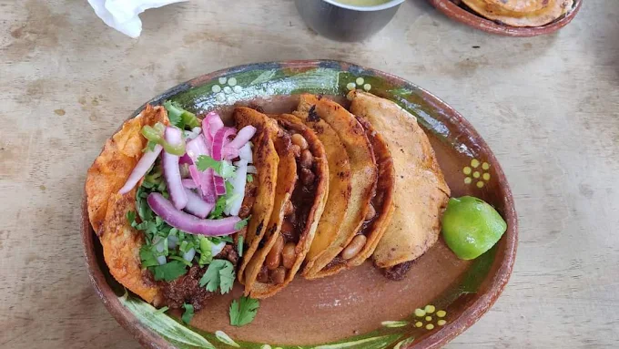 Plate of Birria Tacos 